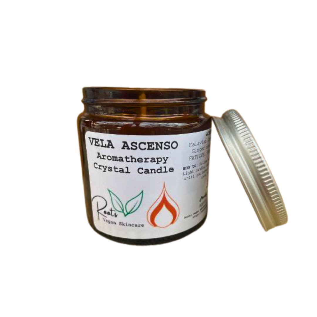 Vela Ascenso Crystal Essential Oil Candle - small